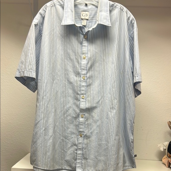 Geoffrey Beene Other - Geoffrey Beene Blue Casual Button Down Shirt
